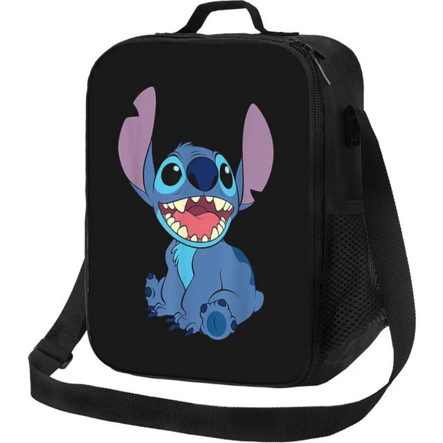 Kids Lunch Bag Men Women Cartoon Stitch About Animals Lilo Funny Men Fan Insulated Tote Box for Girls Boys Back to School