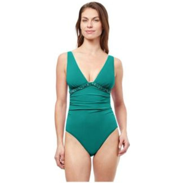 Profile by Gottex Deep V One-Piece