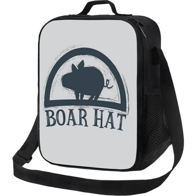 Kids Lunch Bag The Seven Deadly Sins (Boar Hat Bar) Insulated Tote Box for Girls Boys Back to School