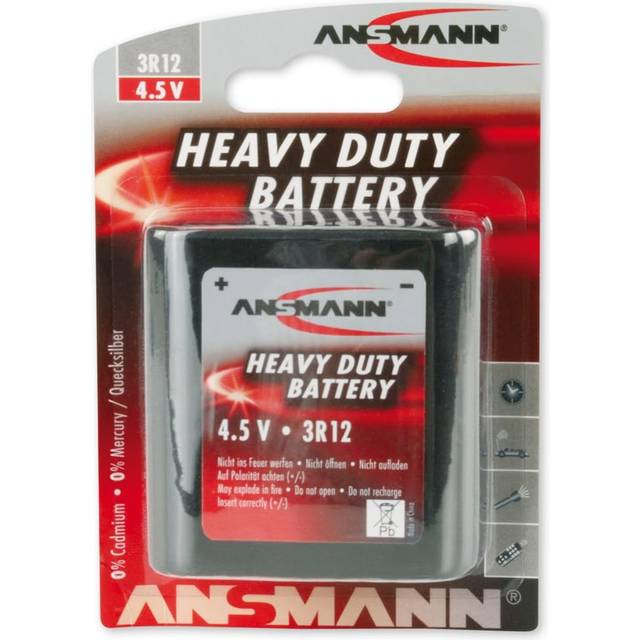 Ansmann 5013091 3R12 4.5V 2000mAh Zinc Carbon Battery