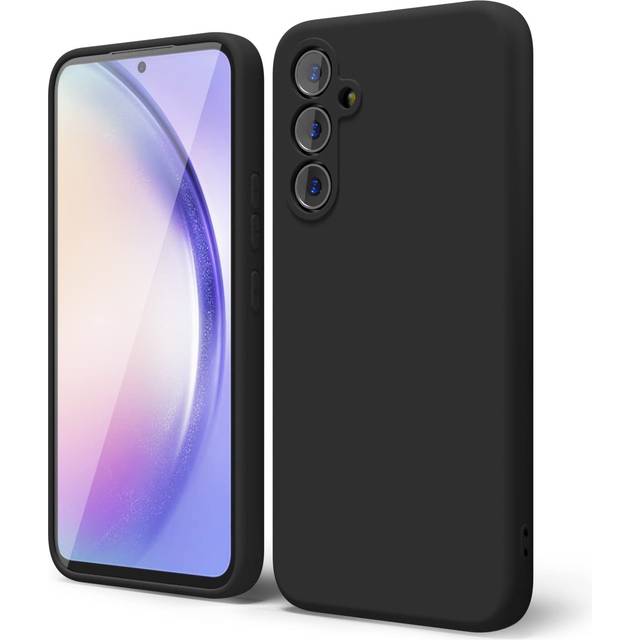 oakxco for Samsung Galaxy A54 5g Phone Case Liquid Silicone  Cute Thin Slim Soft Rubber TPU Plain Smooth Gel Cover for Women Girl  Matte Solid Protect