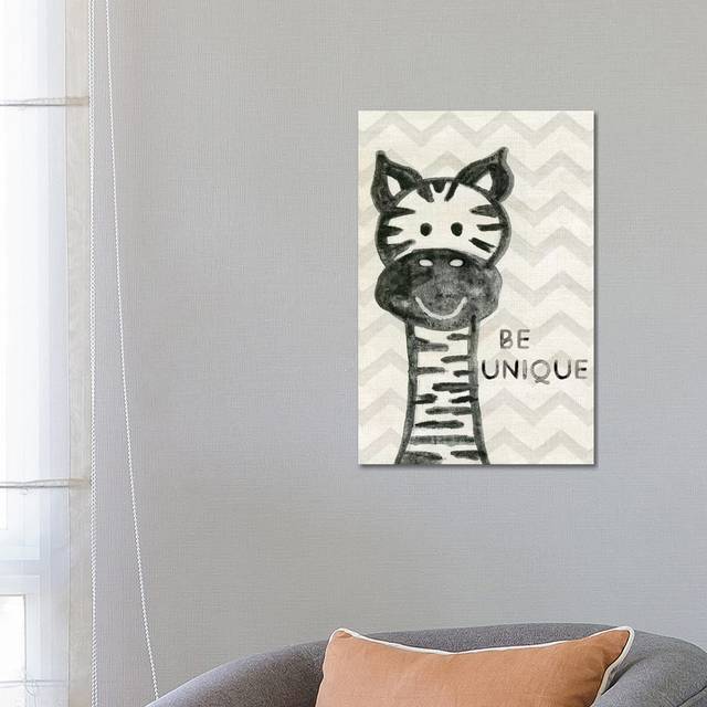 Safari Be Unique by Natalie Carpentieri - Wrapped Canvas Graphic Art (66.04 cm H x 45.72 cm W x 3.175 cm D)