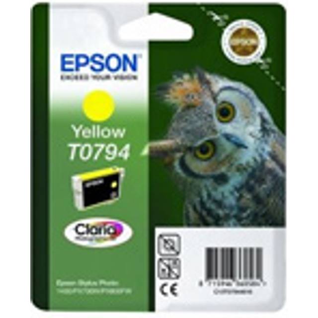 Epson 283470662279 Original Epson T0794 Claria Photographic Yellow Ink Cartridge