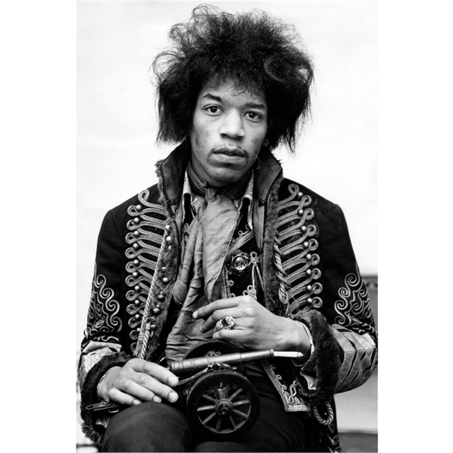 Malerifabrikken - Poster Jimi Hendrix - Svart