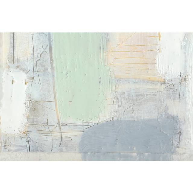 Pastels In Wax IV (51cm H x 76cm W x 3.8cm D)