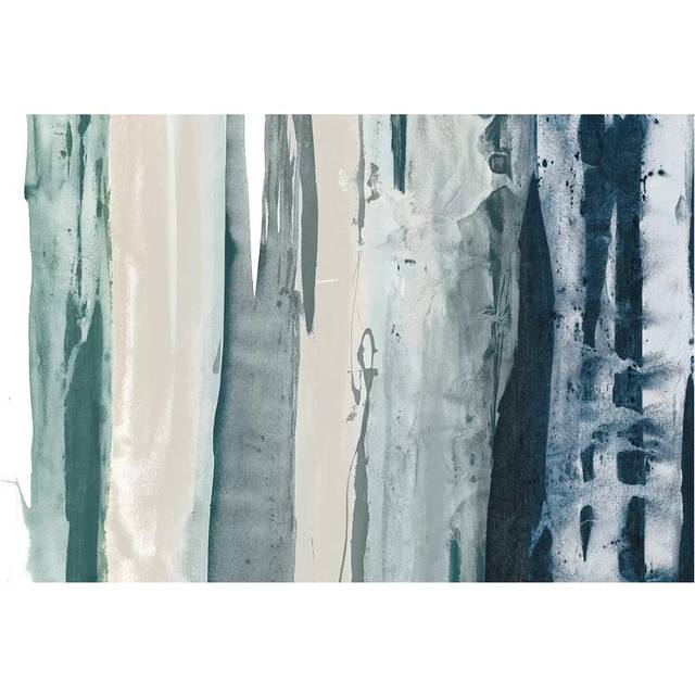 Navy Decision II by Sisa Jasper - Wrapped Canvas Painting (101.6cm H x 152.4cm W x 3.81cm D)