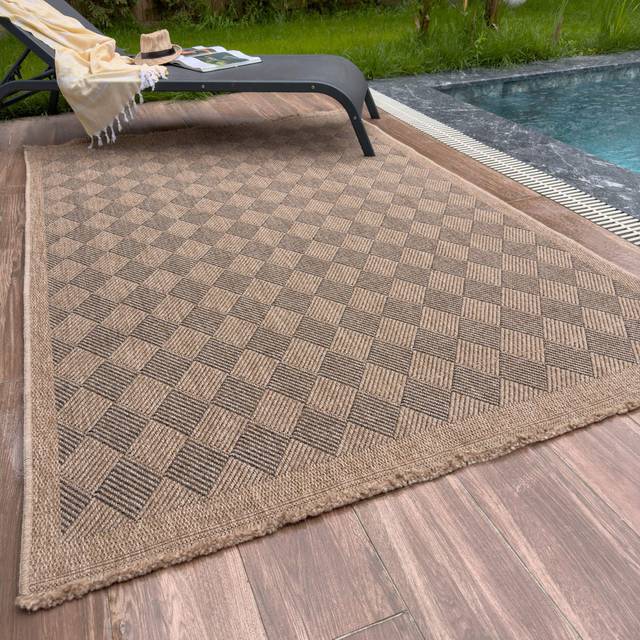 Nature Outdoor Rug Dark Grey | 5300DG - 160X230 cm