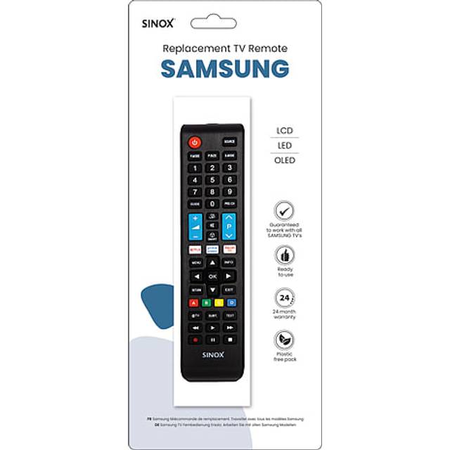 Sinox Sxr1210 Replacement Remote - Samsung