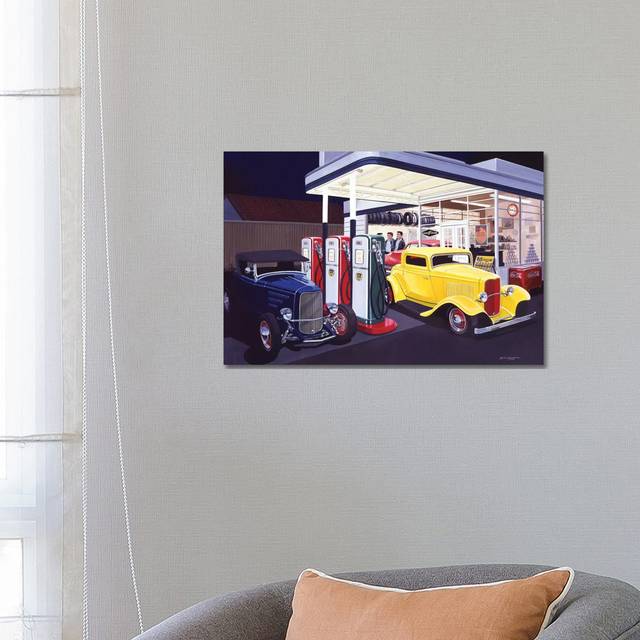 Deuce Service Garage by Bruce Kaiser - Wrapped Canvas Art Prints (45.72cm H x 45.72cm W x 1.905cm D)