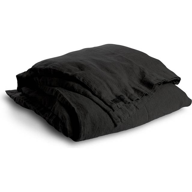 Lovely Linen Påslakan Enkelsäng, Mörkgrå, 240x220