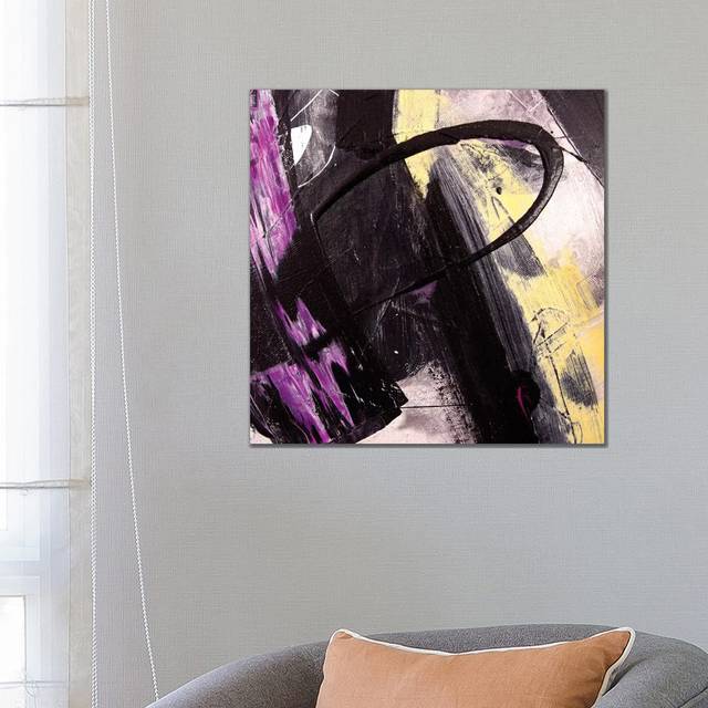 The Mask Detail by Michael Goldzweig - Wrapped Canvas Graphic Art (66.04cm H x 66.04cm W x 3.81cm D)