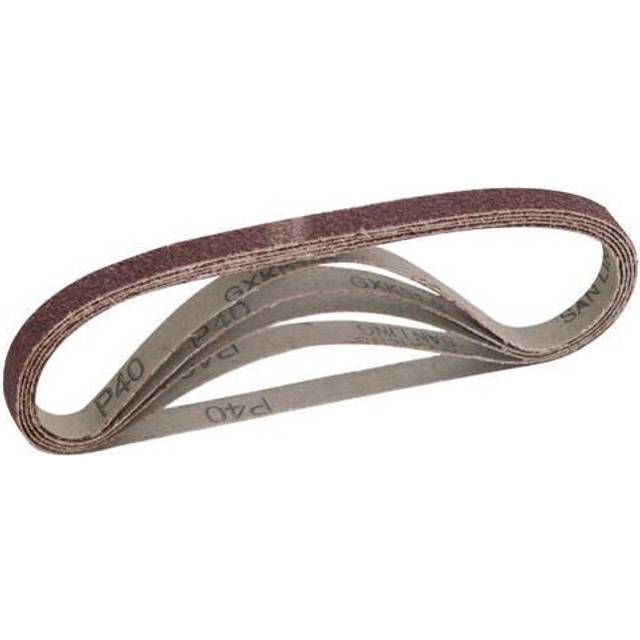 QTY 5 13mm x 457mm 80 Grit Sanding Belts For Belt Sander