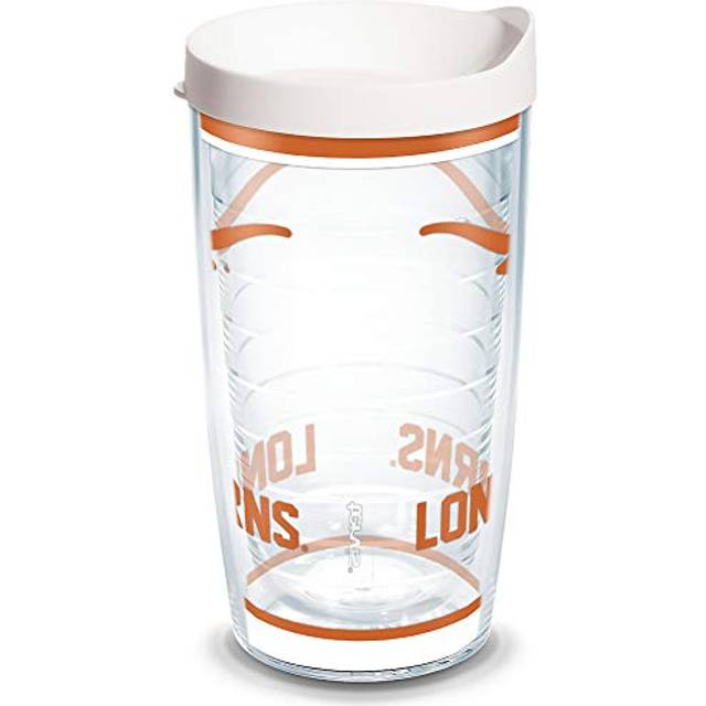 Tervis Made in USA Double Walled University of Texas Longhorns Insulated Tumbler Cup Keeps Drinks Cold & Hot 16oz Tradition
