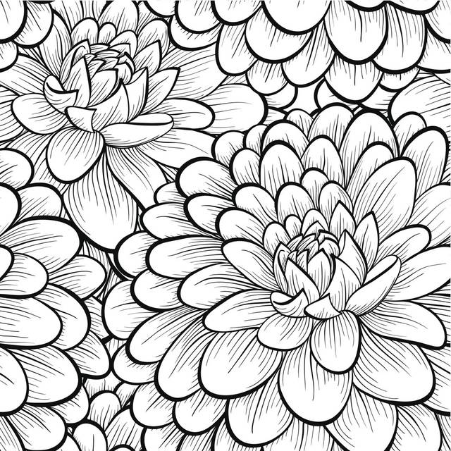 Sicily Monochrome Flowers by Hulinska_Yevheniia - Wrapped Canvas Graphic Art (122cm H x 122cm W x 3.8cm D)