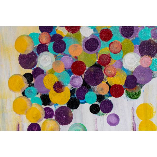 Fabric Circles (81cm H x 122cm W x 3.8cm D)