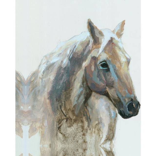 Horse Painting - Wrapped Canvas Art Prints (76cm H x 76cm W)
