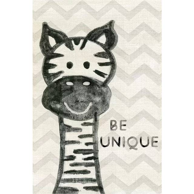 Safari Be Unique by Natalie Carpentieri - Wrapped Canvas Graphic Art (152.5 cm H x 101.5 cm W)