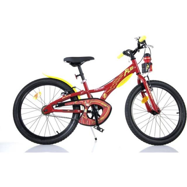 "Dino Flash Kids 20"" Wheel Bike - Red/Yellow"