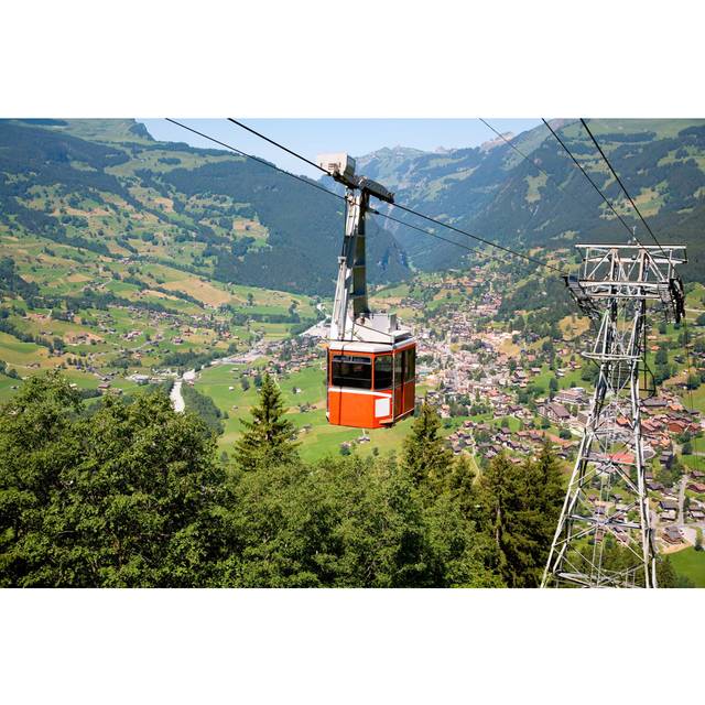 Cable Car In Grindelwald (61cm H x 91cm W x 3.8cm D)