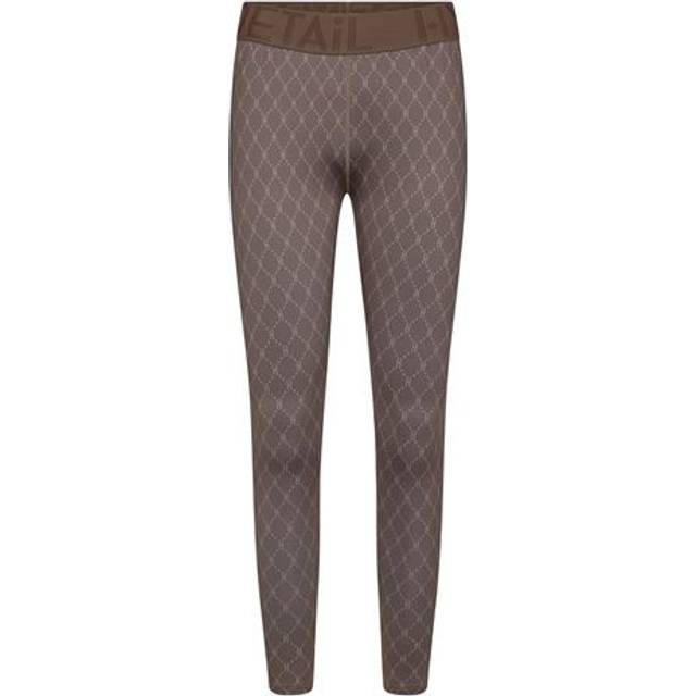 Hype The Detail Printed Leggings - Brown