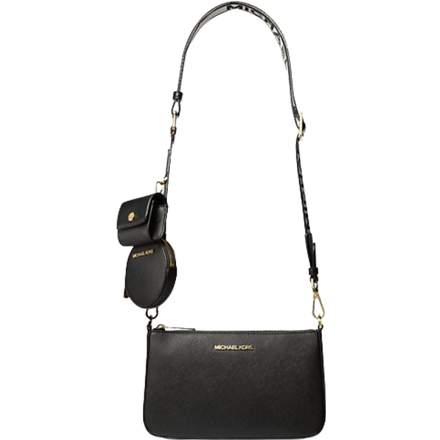 Michael kors saffiano crossbody bag black best sale