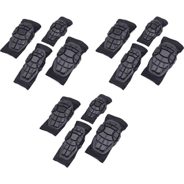 6X Children Protective Gear Set Soft Kid Elbow Pads Knee Pads for Balance Bike Skateboard Inline Roller Skate Scooter,M