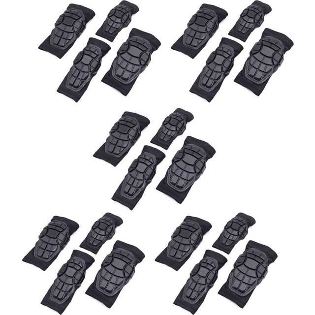 4X Children Protective Gear Set Soft Kid Elbow Pads Knee Pads for Balance Bike Skateboard Inline Roller Skate Scooter,M
