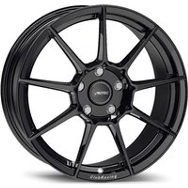 Autec ClubRacing Alloy Wheels In Black Set Of 4 - 18x10 Inch ET15 5x112 PCD 70mm Centre Bore Black, Black