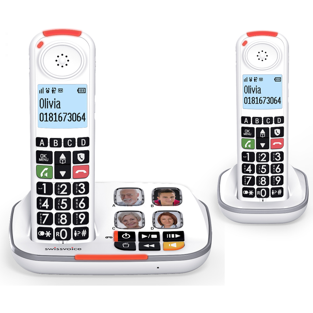 Swissvoice Cordless Phone Xtra 2355 Duo White