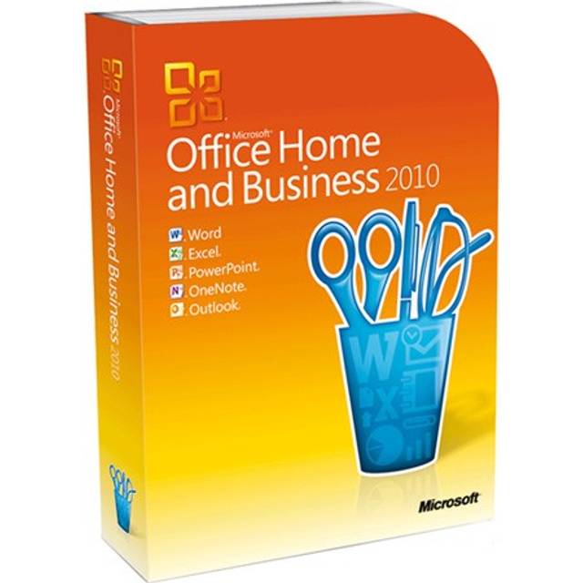 Microsoft Office 2010 Home and Business Vollversion inkl. DVD mit Zweitnutzungsrecht