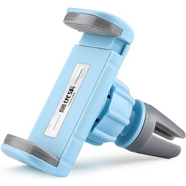 Universal 360 Degree Adjustable Air Vent Phone Holder Flexible Mobile Phone Stand Blue