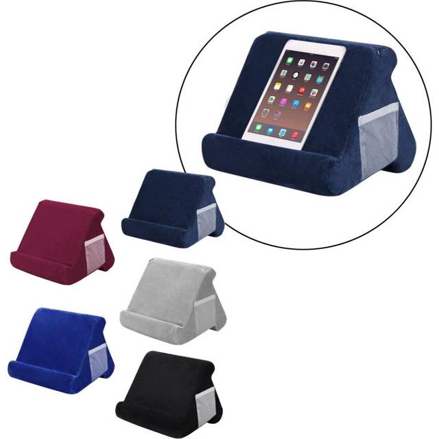 (Sky Blue) Tablet Stand Pillow Holder & Mobile Phone Holder