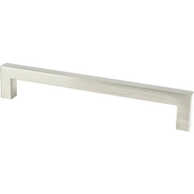 Berenson BE9015 4BPN 160 mm Center to Center Contemporary Advantage One Arch Pull, Brushed Nickel