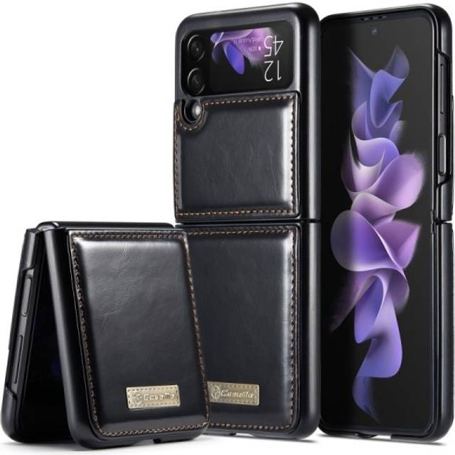 CaseMe Slim Retro Plånboksfodral RFID-Skydd Samsung Galaxy Z Flip 4