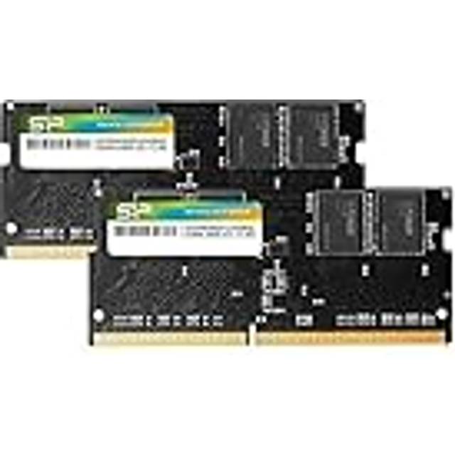 Silicon Power 16GB Kit (2 x 8GB) DDR4-RAM-2400MHz (PC4 19200) 260Pin 1.2V CL17 Non ECC Unbuffered SODIMM-Laptop Memory
