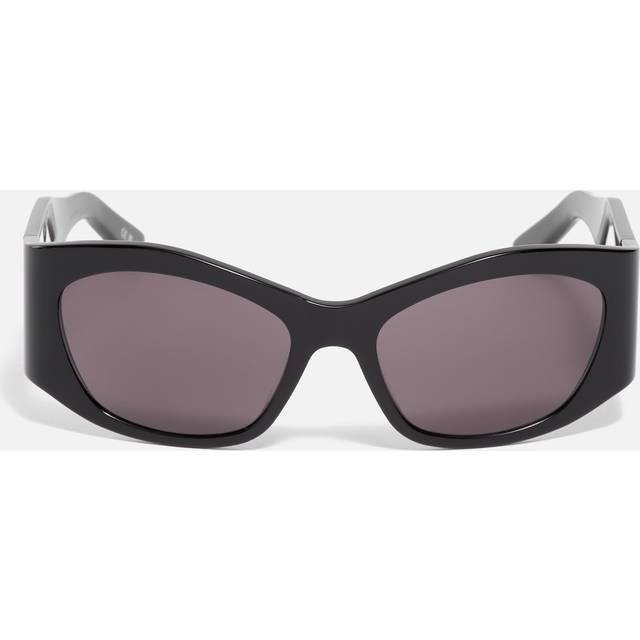 Balenciaga Paper Acetate Square-Frame Sunglasses - Black