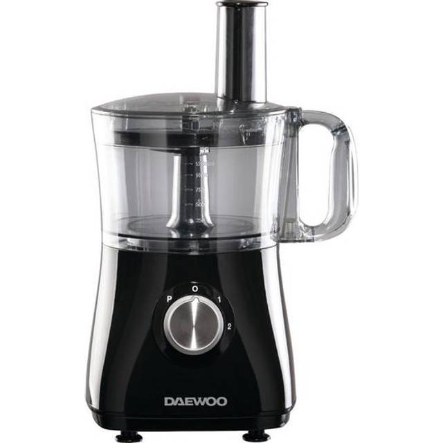 Daewoo Plastic Compact Food Processor 750W - Black - 32 x 23 x 20cm