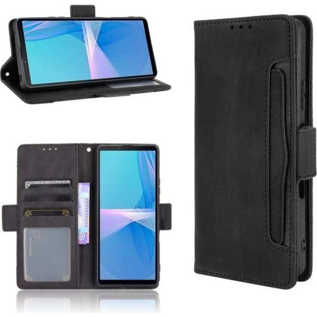 Xperia 1 V Plånboksfodral PU-Läder 6-FACK Winston V3