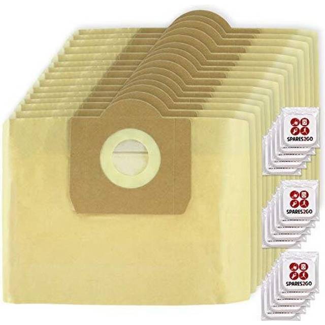 Vacuum Cleaner Dust Bags for Argos Proaction VM1220P (Pack of 15 + Freshener Tabs)