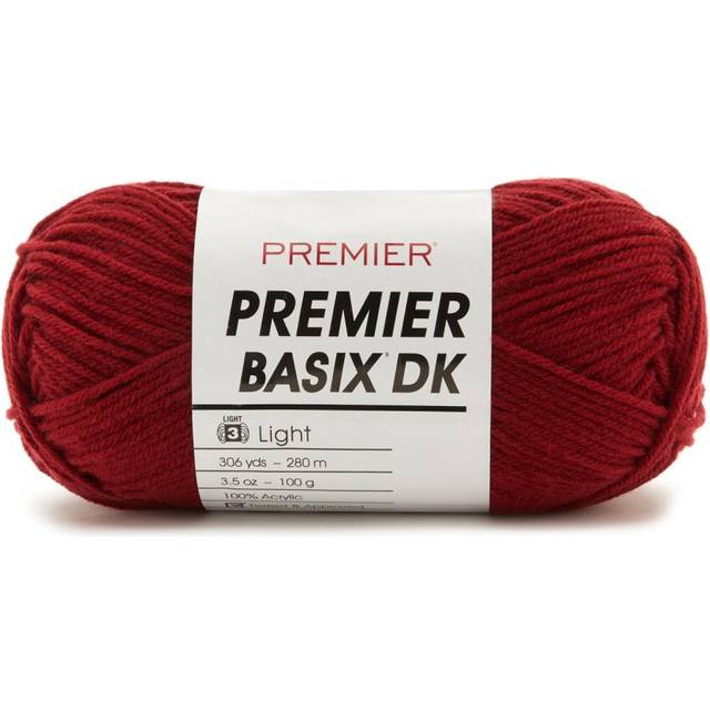 Premier Yarns Basix DK Yarn-Burgundy 1142-50