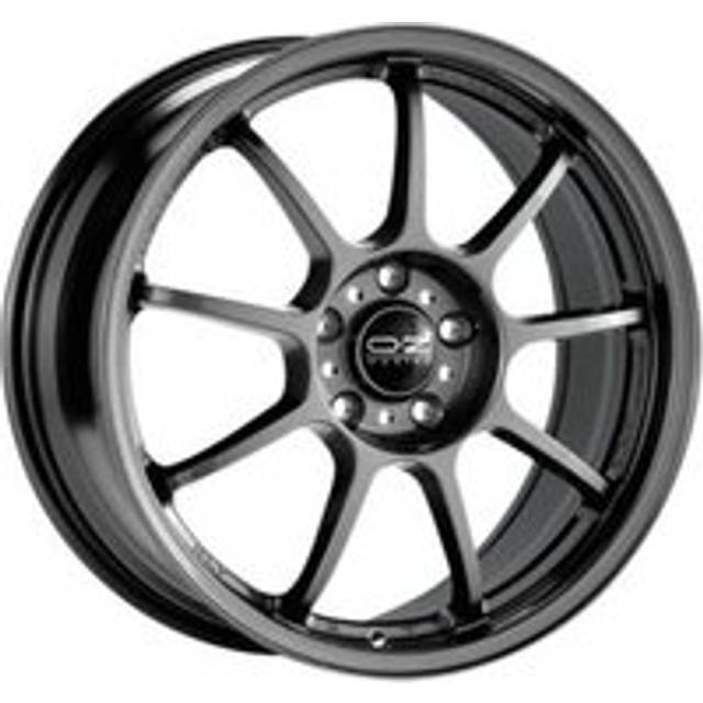 OZ Racing I-TECH Alleggerita HLT Alloy Wheels In Titanium Tech Set Of 4 - 18x10 Inch ET65 5x130 PCD 71.6mm Centre Bore Titanium Tech, Silver