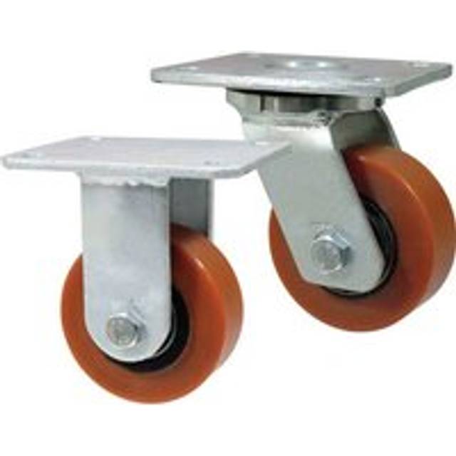 100 dia Polyurethane Castors Swivel 150kg cap