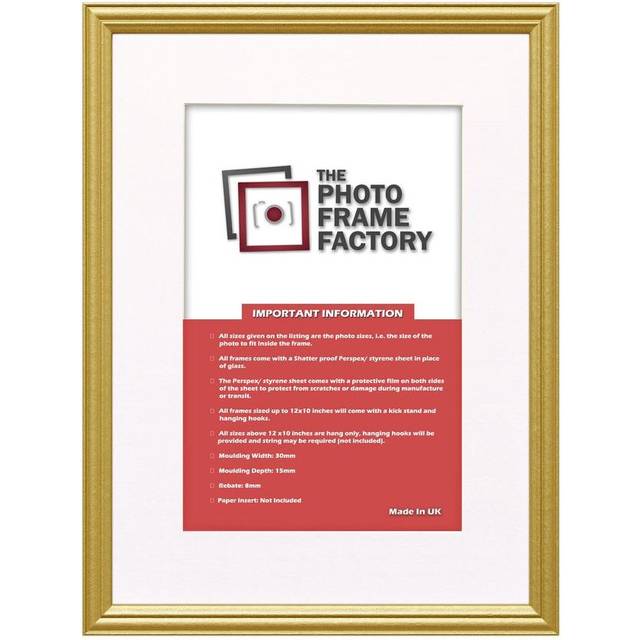 (Gold Frame White Mount, 11x8.5 Pic (14x11 Frame)) Gold Antique Traditional Style Photo Frames Picture Frames Poster Frame With Multicolored Mounts