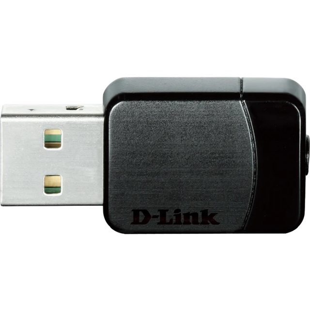 D-Link Mini AC Närverksadapter AC580 USB 2.0 - svart