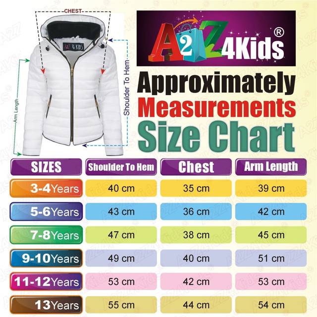 Girls jacket kids padded olive puffer bubble fur collar quilted warm thick coats