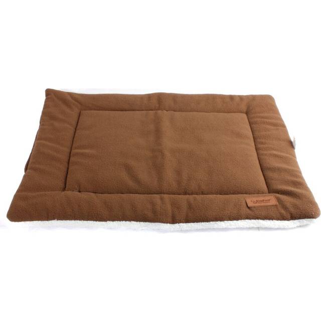 (Coffee, XL) Pet Cat Puppy Dog Warm Kennel Mat Washable Pet Cushion Mat