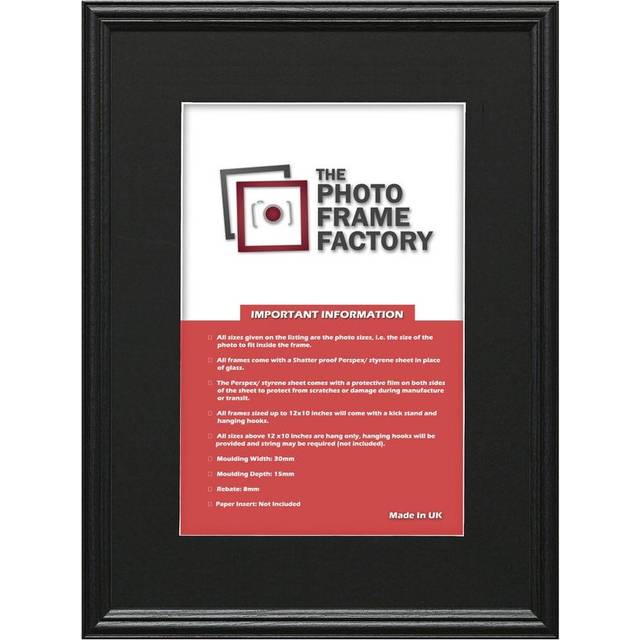 (Black Frame Black Mount, 7x7 Pic (9x9 Frame)) Black Antique Traditional Style Photo Frames Picture Frames Poster Frame With Multicolored Mounts