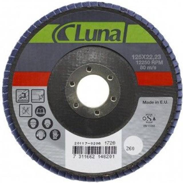 Luna Tools LAMELLRONDELL 125MM K 80