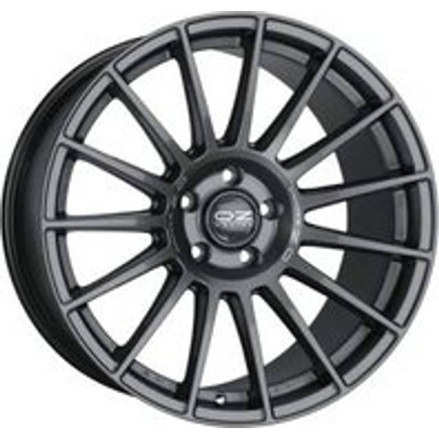 OZ Racing Superturismo Dakar Alloy Wheels In Matt Graphite Silver Lettering Set Of 4 - 21x10.5 Inch ET47 5x114 PCD Matt Graphite Silver Lettering, Graphite