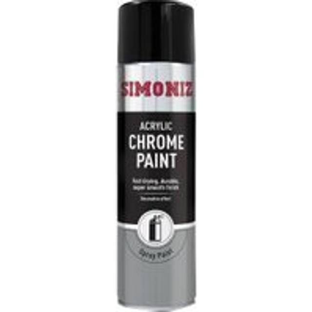 Simoniz chrome effect aerosol high quality spray paint 500ml simp20d